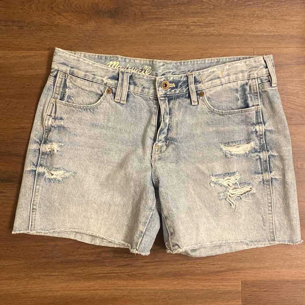 Madewell Distressed Denim Shorts